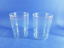 retro / vintage - 2er Set Teegläser Gläser Schott 50er 60er - 9 cm Ersatzgläser