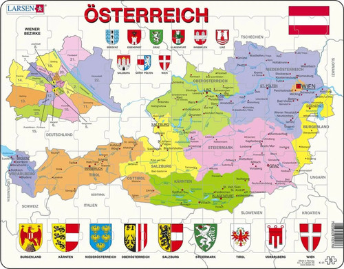 Puzzle österreich - puzzle,