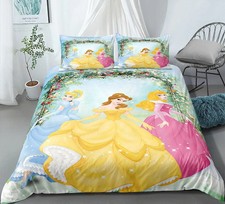 12.Anpassbar Bettwäsche Set Princess Bettdeckenbezug135x200 Kissenbezüge80x80