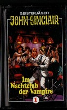 JOHN SINCLAIR 1 -  Nachtclub der Vampire ; Kassette / MC schwarz