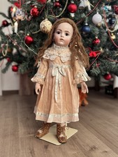 Seidenkleid für antike Puppe