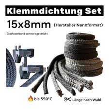 Kamindichtung 15x8mm Dichtband
