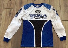TACKLA Racing Jersey Vintage Retro Mx Motocross Trikot Epoche Cross FOX AXO
