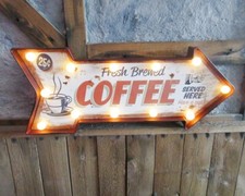 BAR PUB LEUCHT PFEIL COFFEE