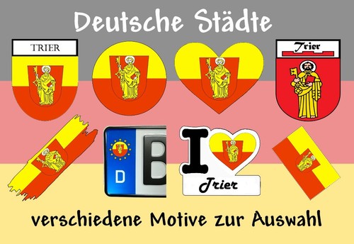 Aufkleber flagge wappen kfz - aufkleber-, flagge-wappen-kfz