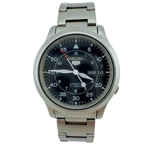 Seiko military edelstahl uhr - seiko,
