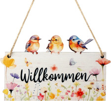 Türschild Willkommen Herzlich