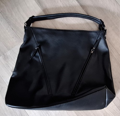 Henkeltasche schwarz