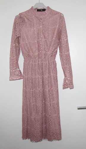 Damen spitze midi - spitze,