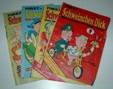 4 x Schweinchen Dick Nr. 15 16 59 67 - 1970er Jahre
