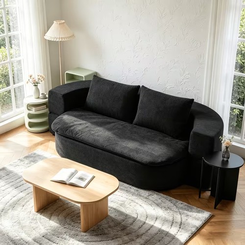 Modernes retro schlafsofa mit - retro-schlafsofa,