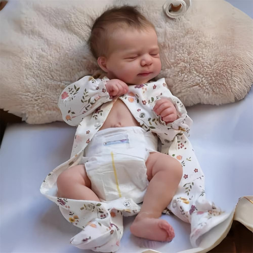 Real baby puppe reborn - puppe, cm