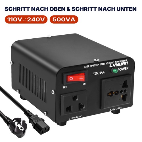 500w spannungswandler - 500w,