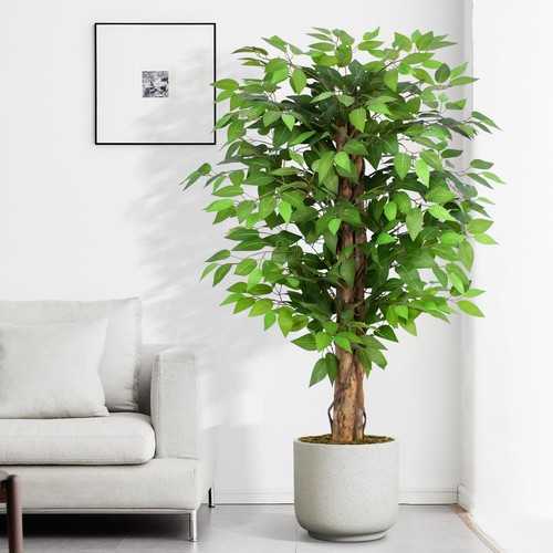 Kunstpflanze ficusbaum 120cm - ficusbaum,