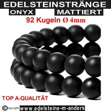 Onyx Kugel Perlen Strang