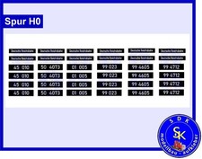 Loknummern  Dampflok Deutsche