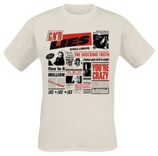 Guns N' Roses T-Shirt Herren Lies natur Band-Merch, Bands