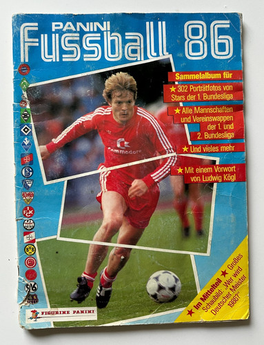 Panini fussball album - fussball,