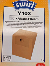Swirl Staubsaugerbeutel Y103 *5 Stück* für Alaska-, Beam- Sauger lt. Packg