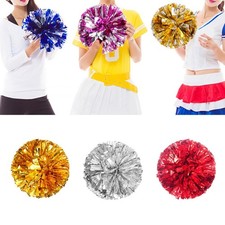 Cheerleader-Pompons mit Fingerlöchern, Cheer-Pom für die Schultanzparty