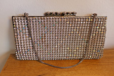 Abendtasche Antik Strass Top Zustand