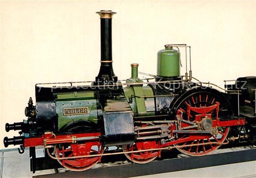 Lokomotive adler 1854 - lokomotive,
