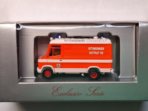Herpa feuerwehr rtw - feuerwehr, mb