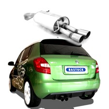 BASTUCK Sportauspuff Skoda