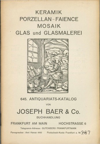 Keramik porzellan faience - keramik, porzellan-faience