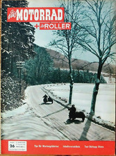 Das Motorrad Der Roller 26/1954 Test Dürkopp Diana Roller,Inhaltsverzeichnis 54