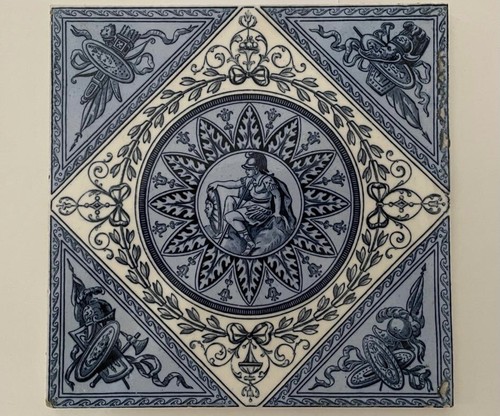 Jugendstil fliese kachel tegel - kachel,