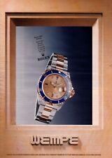3w22683/ Alte Reklame aus 1992 – Uhren von ROLEX bei WEMPE
