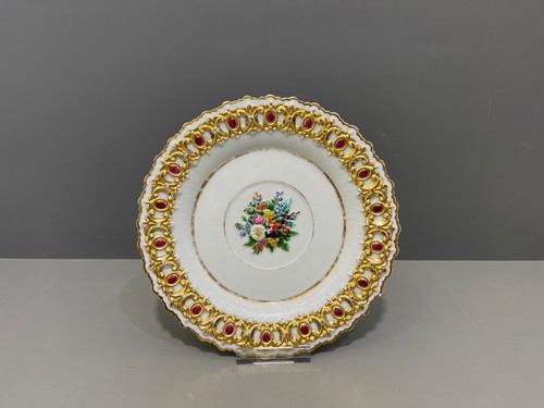 Meissen teller aufgesetzte - teller,