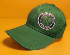 Top-Basecap: "Wimbledon The Championships" Grün, Rarität. Klettverschluss. Neu! 