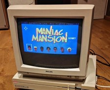 Philips CM8833 CRT Monitor für Amiga C64 C 128 Funktioniert 