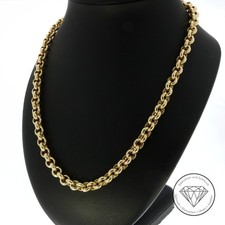 SONDERAKTION WERT 2.990,- Erbskette 585 gelb rose Gold 14k 14 KT 44cm Kette XXYY