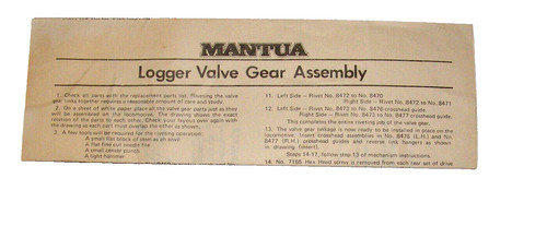 Mantua dampflock logger - ho, dc