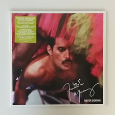 12" LP Vinyl Freddie Mercury Never Boring 180g press gatefold cover - ED094