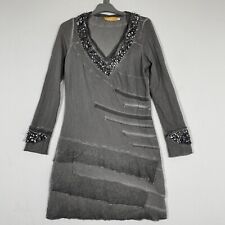 Biba Kleid Damen Gr. S Grau