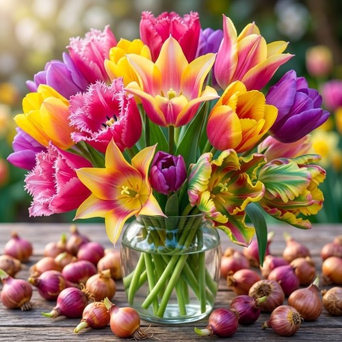 Stk tulpenzwiebeln sorten - 25, stk.
