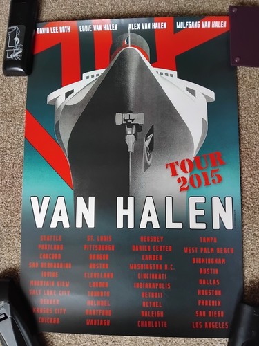 Van halen 2015 final tour - halen,