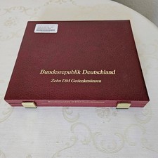 10 DM-Gedenkmünzen der BRD -