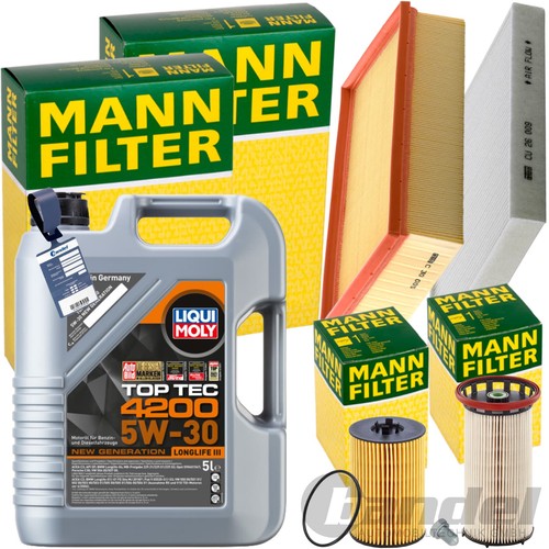 Mann inspektionspaket liqui - mann, inspektionspaket+5l