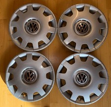 4XOrg VW Radkappen Radzierblende 14 Zoll 1J0601147L Radabeckung Nabendeckel 14"