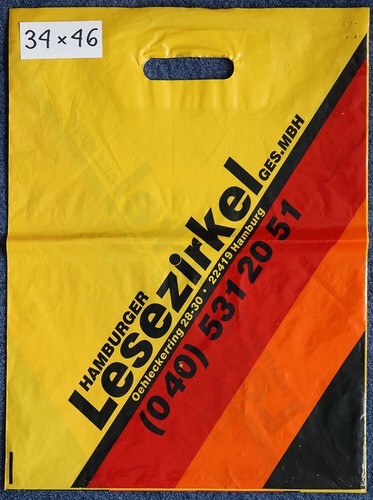 Alte plastiktüte hamburger - plastiktüte,
