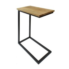 1x Beistelltisch C-Form