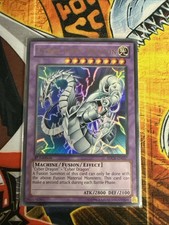 Yugioh Cyber Zwillings Drache Ultimate Rare 1 Auflage Near Mint