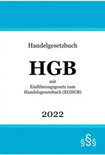 Handelsgesetzbuch HGB 2022