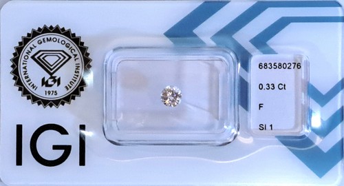 Natürlicher diamant mit igi - natürlicher,