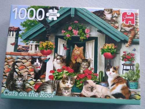 Jumbo puzzle 1000 teile cats - jumbo,